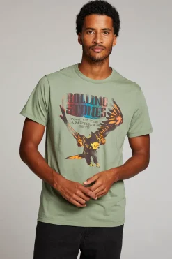 New Chaser Brand Rolling Stones Tour Of The Americas Mens Tee