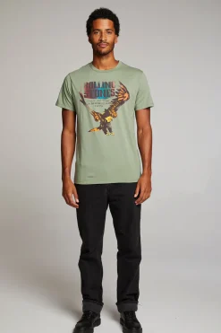 New Chaser Brand Rolling Stones Tour Of The Americas Mens Tee