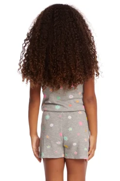 Best Sale Chaser Brand Rosa Embroidered Flower Girls Romper