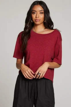 Sale Chaser Brand Rover Blood Red Tee