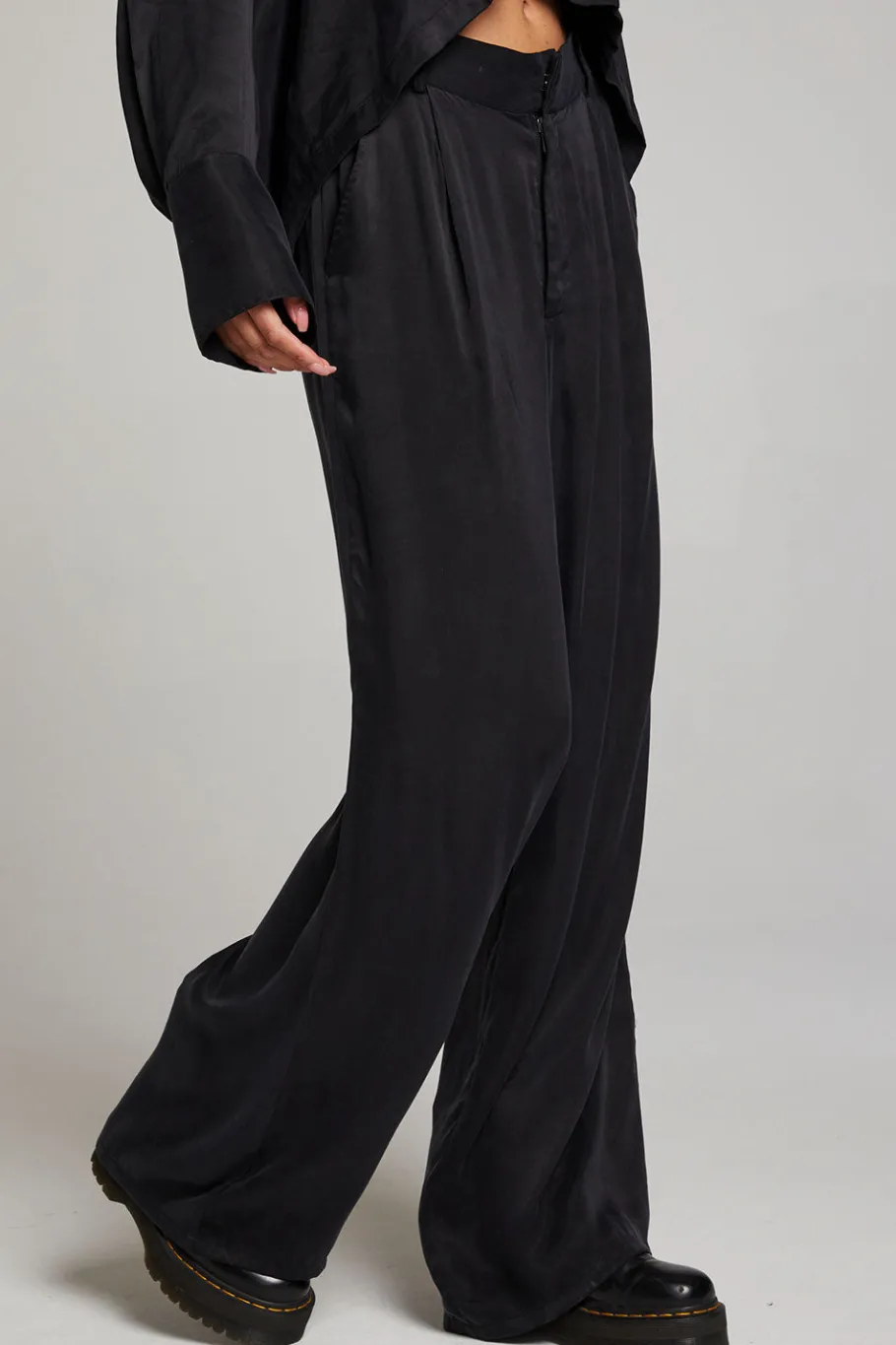 Cheap Chaser Brand Roy Licorice Trouser