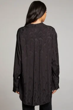 New Chaser Brand Ruby Licorice Button Up