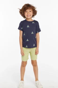 Online Chaser Brand Sailboats Boys Tee