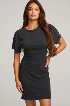 Fashion Chaser Brand Saloon Licorice Mini Dress