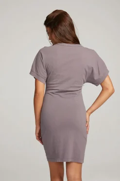 Sale Chaser Brand Saloon Purple Sage Mini Dress