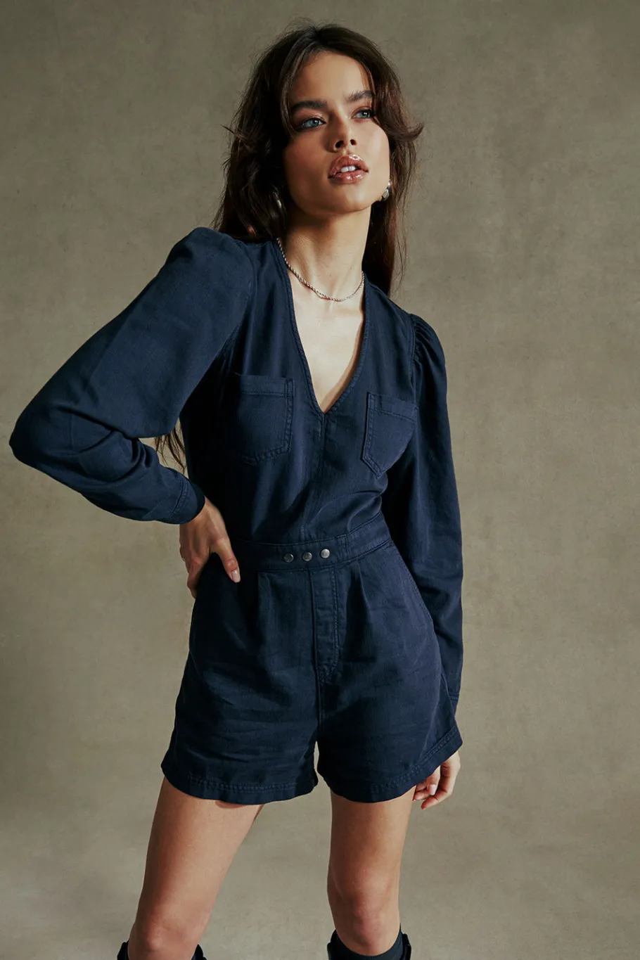 Hot Chaser Brand Sami Licorice Romper