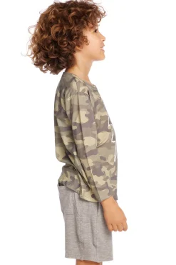 Shop Chaser Brand Scribble Bolt Boys Long Sleeve