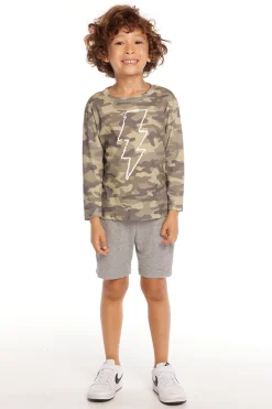 Shop Chaser Brand Scribble Bolt Boys Long Sleeve