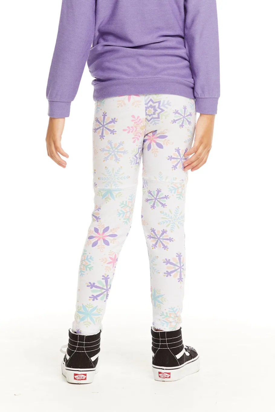 Cheap Chaser Brand Seamed Panel Snowflake Jogger