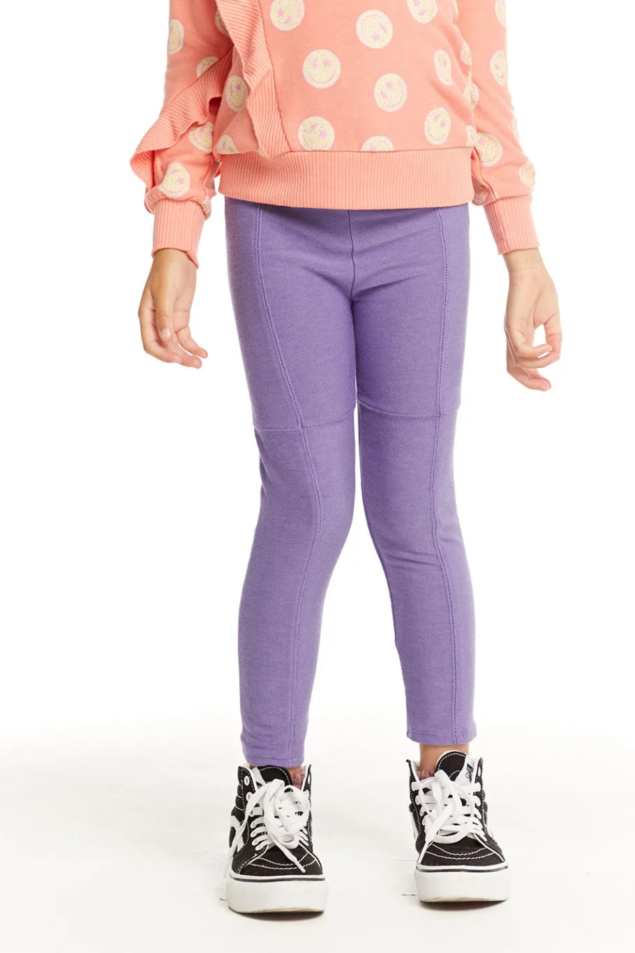 Online Chaser Brand Seamed Panel Veronica Purple Jogger