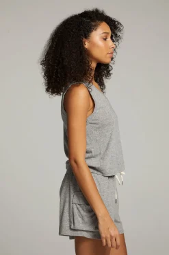 Shop Chaser Brand Sean Streaky Grey Tank