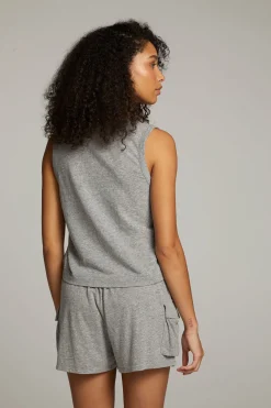 Shop Chaser Brand Sean Streaky Grey Tank