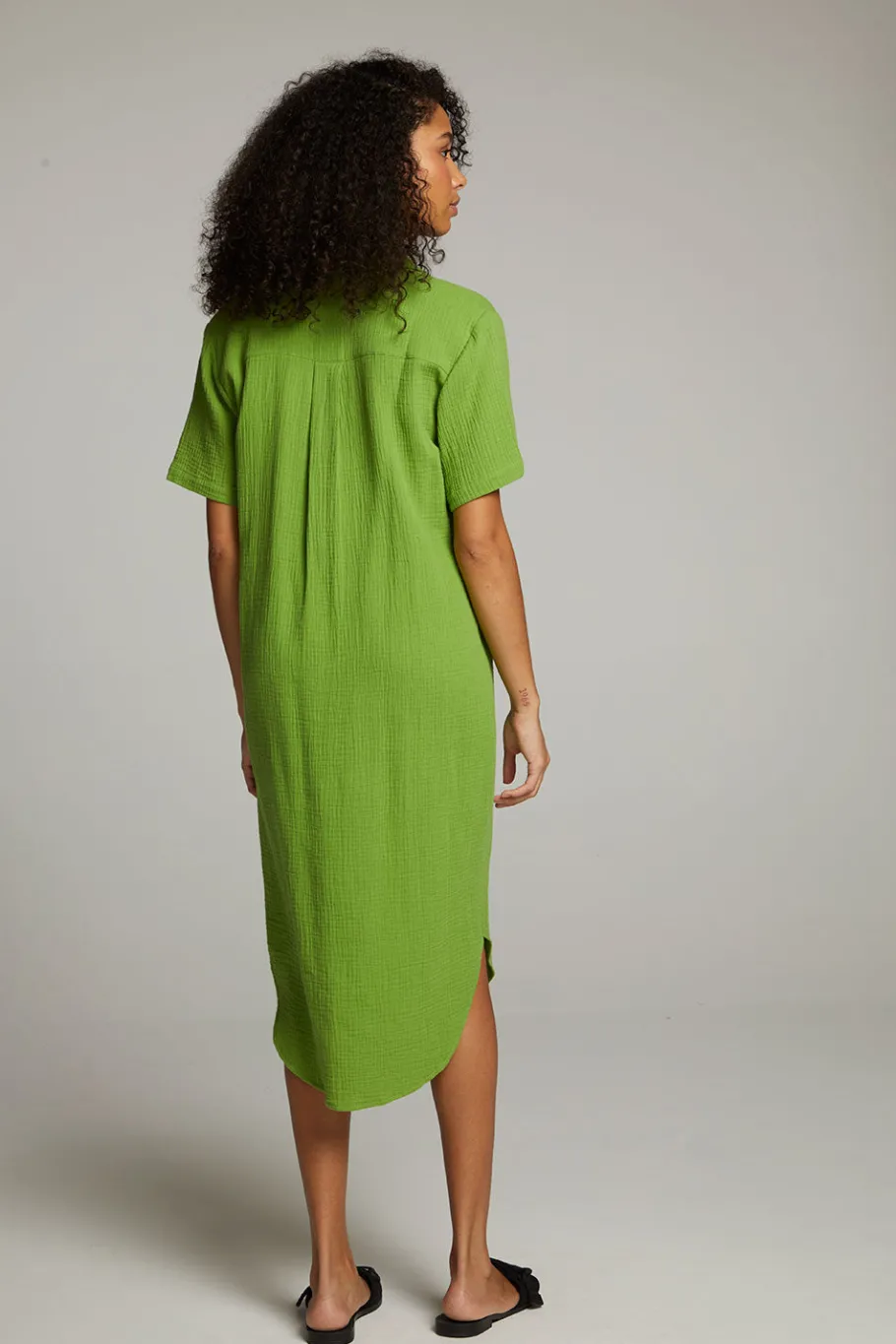 Cheap Chaser Brand Sebastian Piquant Green Button Down