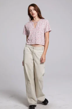Online Chaser Brand Servino Ditsy Rose Tee