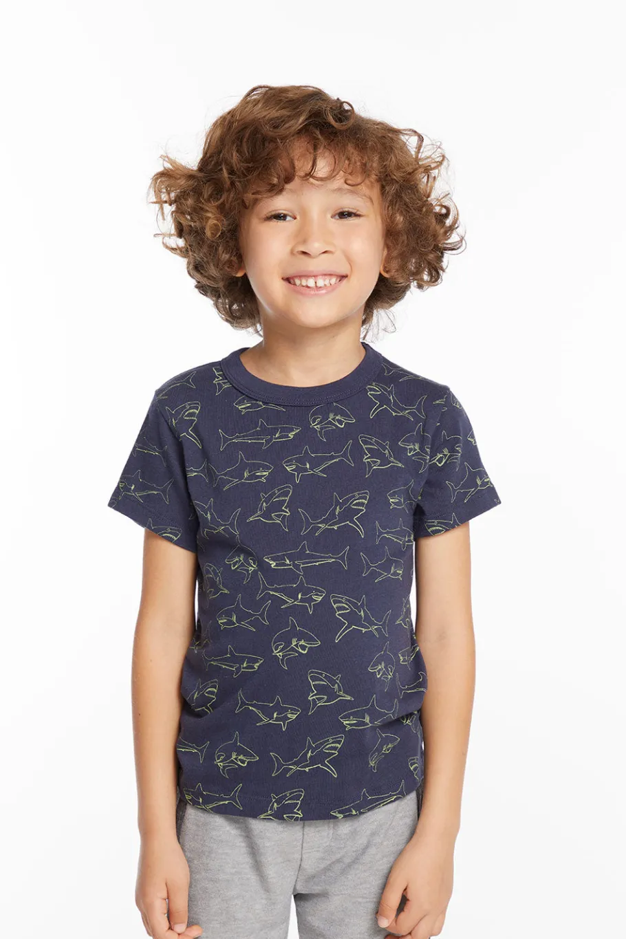 Shop Chaser Brand Sharks Boys Tee
