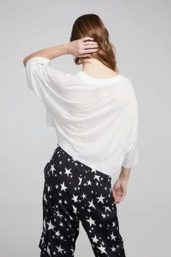 Cheap Chaser Brand Shine Bright White Tee