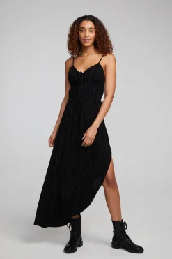 Store Chaser Brand Shirley Beverly Pinstripe Slip Dress