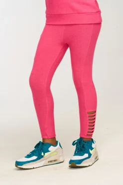 Shop Chaser Brand Side Detail Flamingo Pink Leggings