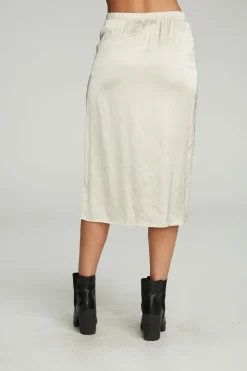 Sale Chaser Brand Side Slit Midi Skirt