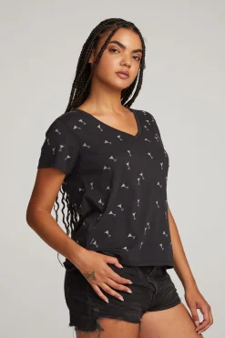Best Sale Chaser Brand Silver Martinis Tee