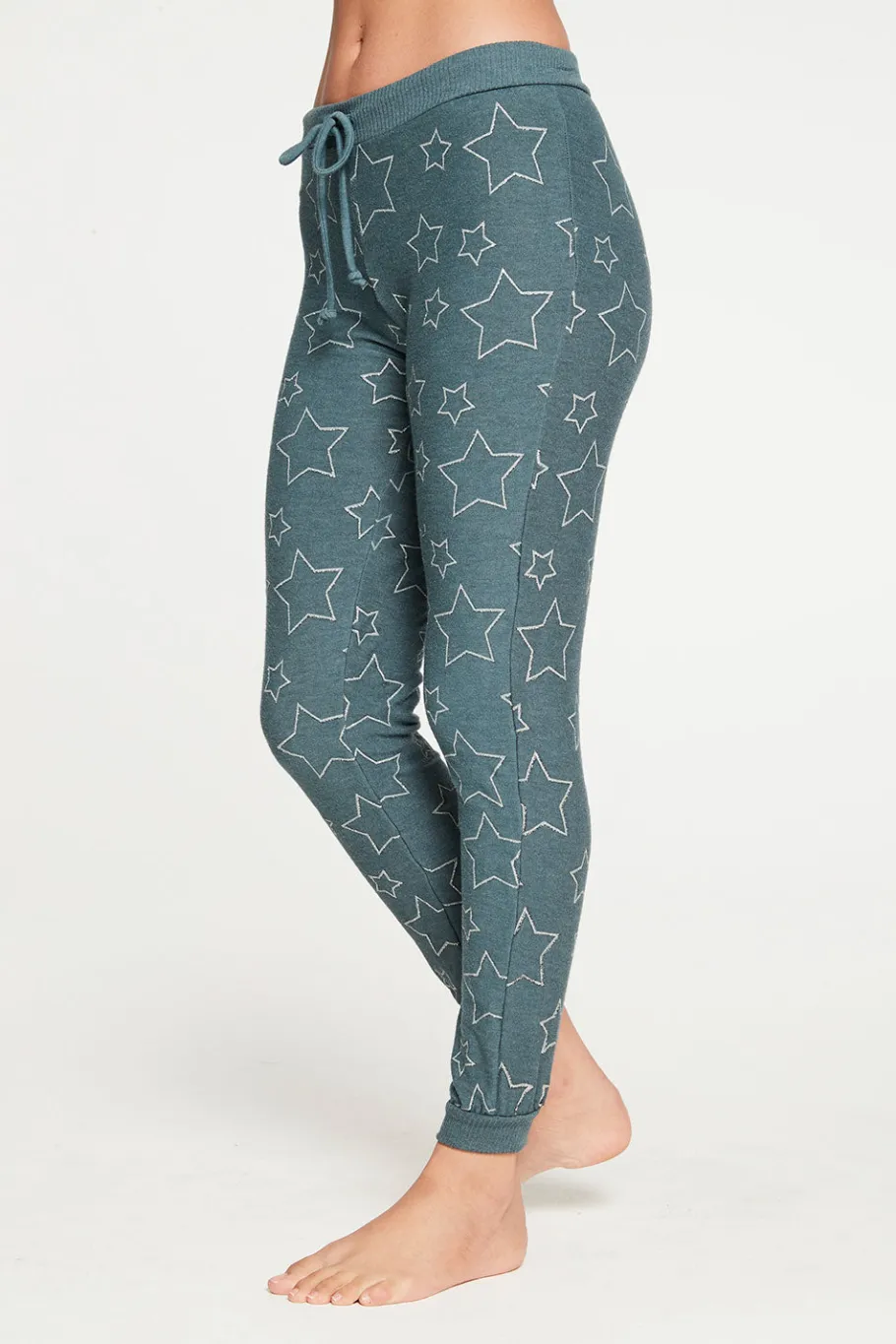 Discount Chaser Brand Silver Stars Pant