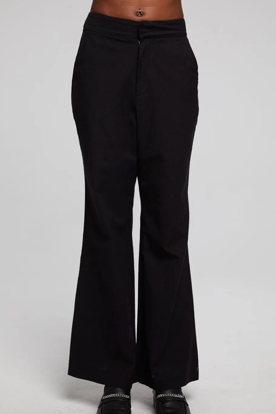 Cheap Chaser Brand Simone Trousers - Black Onyx