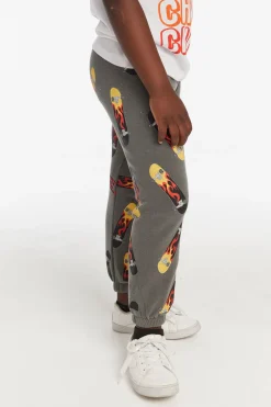 Flash Sale Chaser Brand Skater Flame Boys Pants