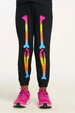 Clearance Chaser Brand Skeleton Legs Sweatpant