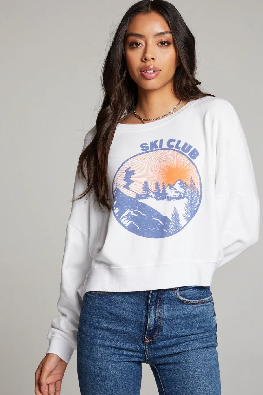 Best Chaser Brand Ski Club Long Sleeve