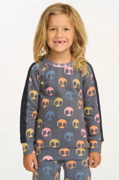 Best Chaser Brand Skull Candy Vintage Fleece Pullover