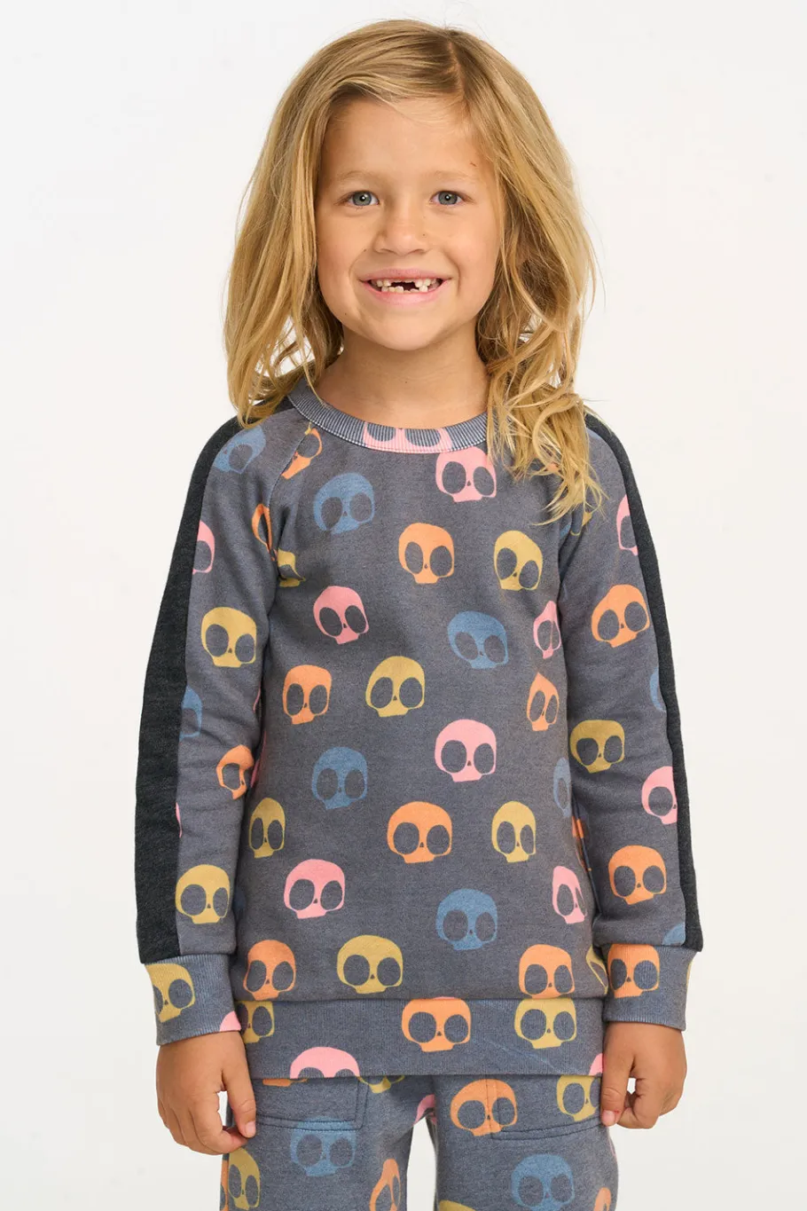 Best Chaser Brand Skull Candy Vintage Fleece Pullover