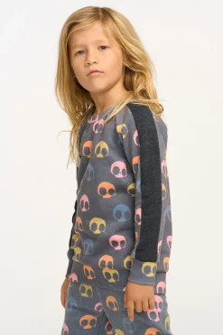 Best Chaser Brand Skull Candy Vintage Fleece Pullover