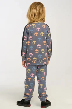Best Chaser Brand Skull Candy Vintage Fleece Pullover