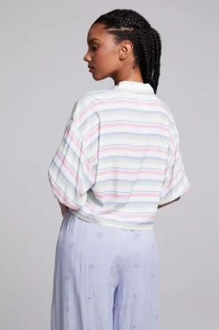Fashion Chaser Brand Sofia Positano Stripe Blouse