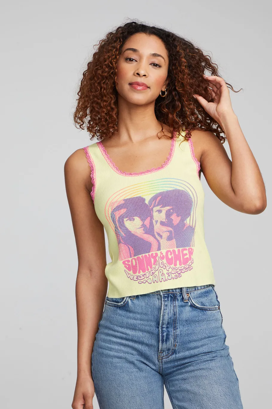 Discount Chaser Brand Sonny & Cher "Westbury Music Fair" Tank Top