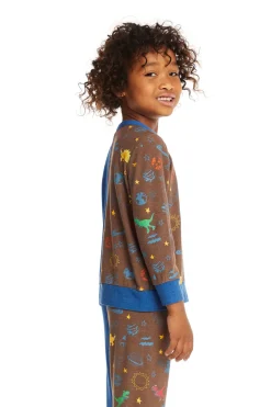 Flash Sale Chaser Brand Space Dinosaurs Long Sleeve