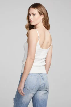 Best Sale Chaser Brand Spell White Star Tank Top