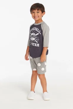 Hot Chaser Brand Spring Training Boys Baseball Tee