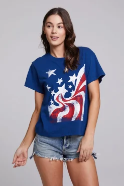 Flash Sale Chaser Brand Stars & Stripes Tee