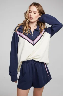 Cheap Chaser Brand Stevie Almond Mood Indigo Pullover