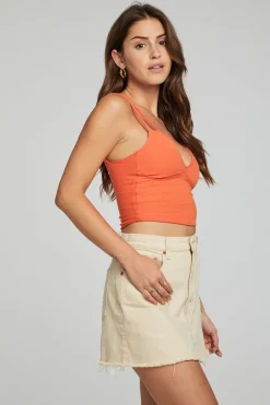 Shop Chaser Brand Strand Crop Top - Tigerlily