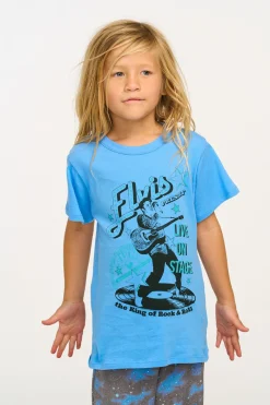Clearance Chaser Brand Sun Records Elvis Live On Stage Tee