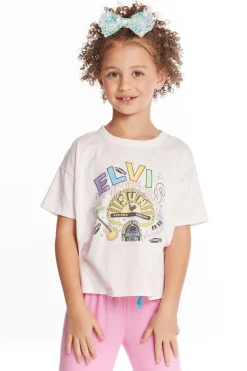 Best Sale Chaser Brand Sun Records Memphis Collage Girls Tee