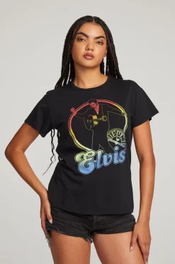 Sale Chaser Brand Sun Records Rainbow Elvis Tee