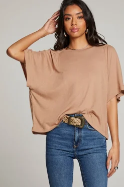 Outlet Chaser Brand Sun Warm Taupe Tee