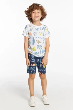 Discount Chaser Brand Surf's Up Boys Tee