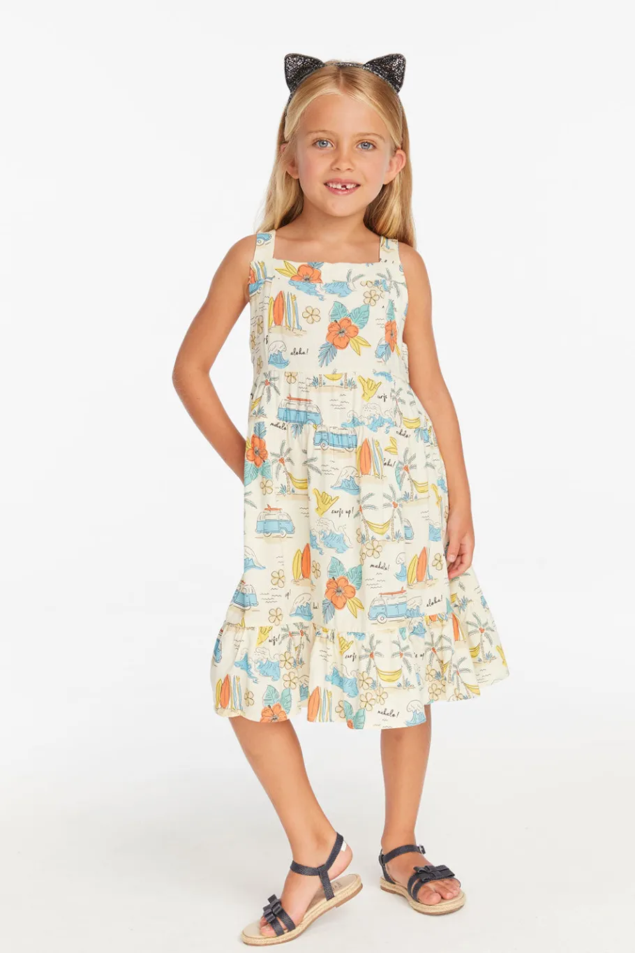 Discount Chaser Brand Surf's Up Girls Dress