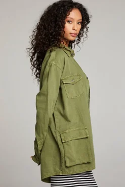 Flash Sale Chaser Brand Sweet Pea Sphagnum Button Up