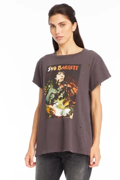 Clearance Chaser Brand Syd Barrett - "Syd Psychedelic" Distressed Crew Neck