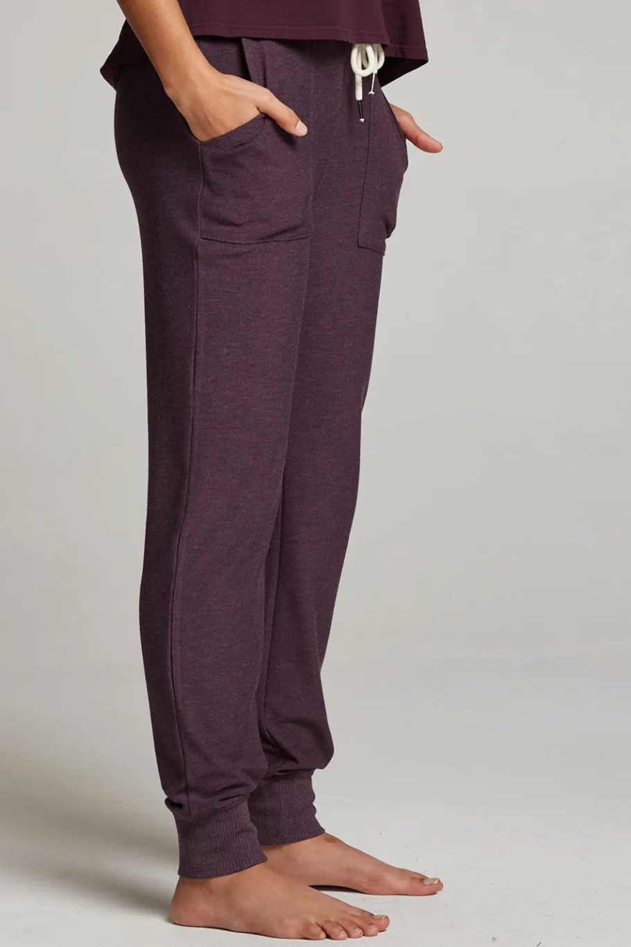 Fashion Chaser Brand Tessa Plum Perfect Jogger